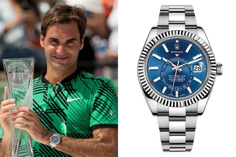 roger federer rolex vertrag